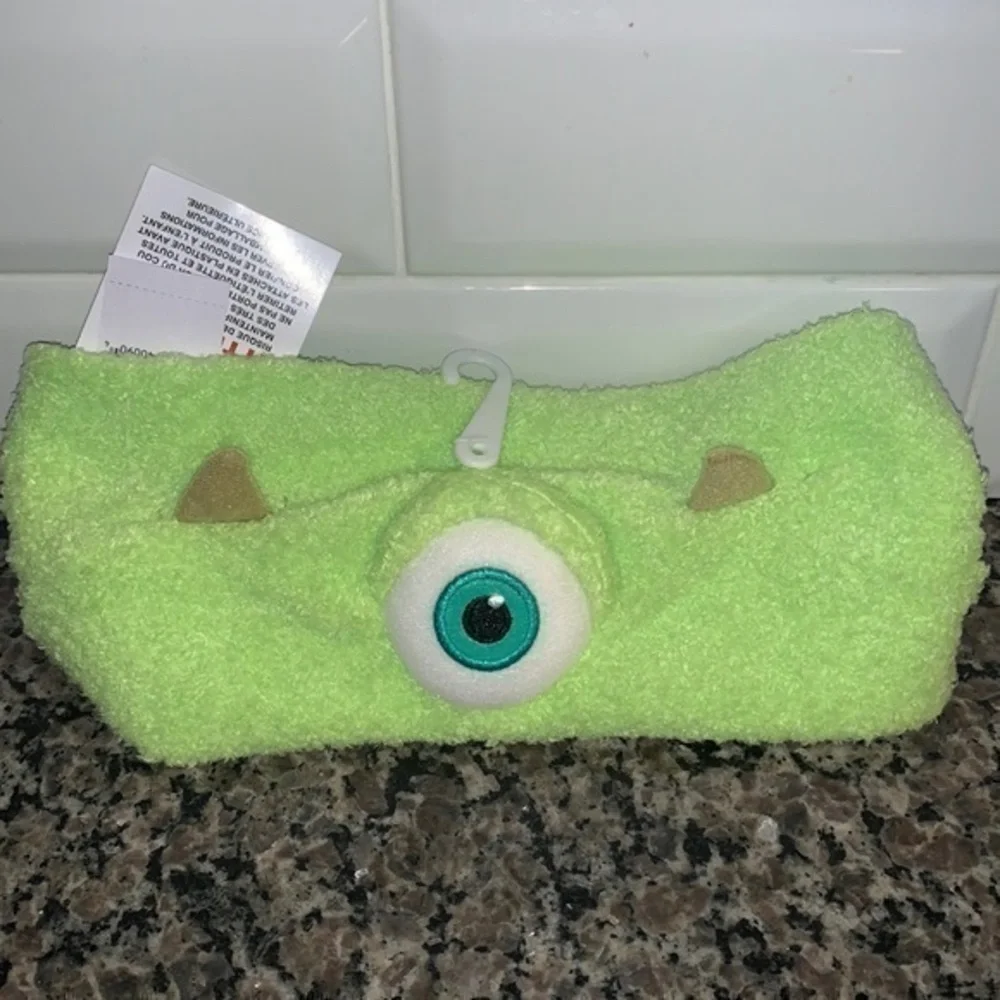 Disney Mike Wazowski terry headband NWT